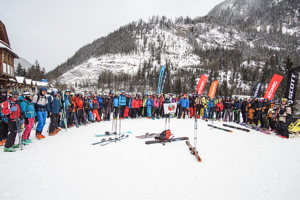 Gruppenfoto Skitest & Technik 2023